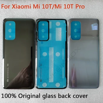 Оригинальное стекло для Xiaomi Mi10T Pro, чехол для батарейного отсека, запасные части для Xiaomi Mi 10T Pro, чехол для задней панели телефона с аккумулятором 5G